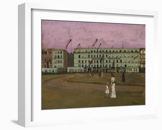 L'Hotel Royal, Dieppe-Walter Richard Sickert-Framed Giclee Print