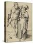 L'Hôtesse et le Cuisinier-Albrecht Dürer-Stretched Canvas