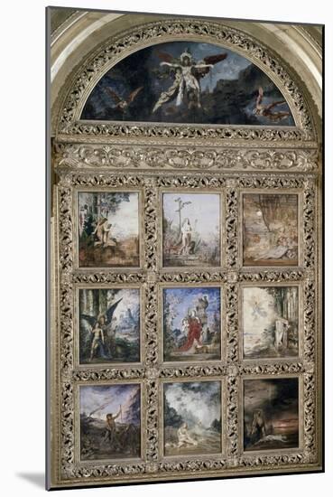 L'Humanite-Gustave Moreau-Mounted Giclee Print