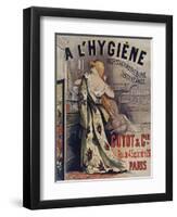 L'Hygiéne Hydrothermothérapie-null-Framed Premium Giclee Print