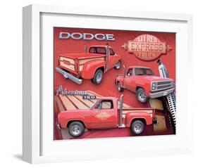 L'il Red Express Truck-null-Framed Art Print