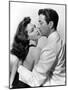 L'ile au complot THE BRIBE by RobertLeonard with Ava Gardner and Robert Taylor, 1949 (b/w photo)-null-Mounted Photo