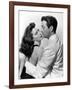 L'ile au complot THE BRIBE by RobertLeonard with Ava Gardner and Robert Taylor, 1949 (b/w photo)-null-Framed Photo