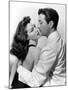 L'ile au complot THE BRIBE by RobertLeonard with Ava Gardner and Robert Taylor, 1949 (b/w photo)-null-Mounted Photo