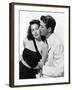 L'ile au complot THE BRIBE by RobertLeonard with Ava Gardner and Robert Taylor, 1949 (b/w photo)-null-Framed Photo