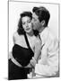 L'ile au complot THE BRIBE by RobertLeonard with Ava Gardner and Robert Taylor, 1949 (b/w photo)-null-Mounted Photo