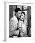 L'ile au complot THE BRIBE by RobertLeonard with Ava Gardner and Robert Taylor, 1949 (b/w photo)-null-Framed Photo