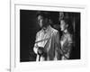 L'ile au complot THE BRIBE by RobertLeonard with Ava Gardner and Robert Taylor, 1949 (b/w photo)-null-Framed Photo