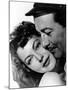 L'ile au complot THE BRIBE by RobertLeonard with Ava Gardner and Robert Taylor, 1949 (b/w photo)-null-Mounted Photo