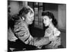 L'ile au complot THE BRIBE by RobertLeonard with Charles Laughton and Ava Gardner, 1949 (b/w photo)-null-Mounted Photo