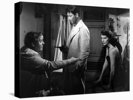 L'ile au complot THE BRIBE by RobertLeonard with Charles Laughton, Ava Gardner and Robert Taylor, 1-null-Stretched Canvas