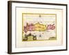 L'Ile de Candie, Anciennement Crete, c1733-Pieter Van Der Aa-Framed Premium Giclee Print