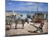 L'ile De Capri  Peinture De Isaak Brodsky (Brodski) (1884-1939) 1929 Regional Art Museum, Berdyans-Isaak Israilevich Brodsky-Mounted Giclee Print