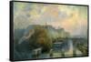 L'île de la Cité, matinée d'automne-Albert Lebourg-Framed Stretched Canvas