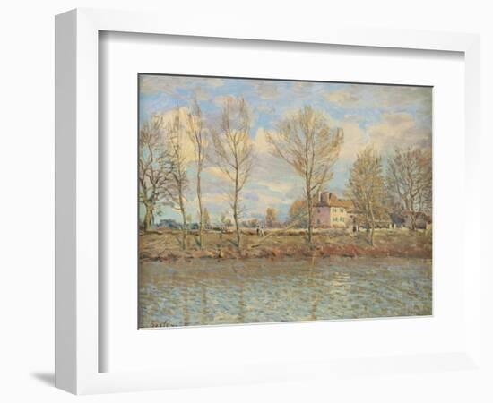 L'Ile De La Grande Jatte, Neuilly-Sur-Seine, 1873-Alfred Sisley-Framed Giclee Print