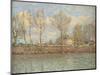 L'Ile De La Grande Jatte, Neuilly-Sur-Seine, 1873-Alfred Sisley-Mounted Giclee Print