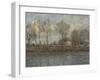 L'Ile de la Grande Jatte, Neuilly sur Seine-Alfred Sisley-Framed Giclee Print