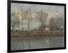 L'Ile de la Grande Jatte, Neuilly sur Seine-Alfred Sisley-Framed Giclee Print