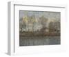 L'Ile de la Grande Jatte, Neuilly sur Seine-Alfred Sisley-Framed Giclee Print