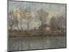 L'Ile de la Grande Jatte, Neuilly sur Seine-Alfred Sisley-Mounted Giclee Print