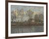 L'Ile de la Grande Jatte, Neuilly sur Seine-Alfred Sisley-Framed Giclee Print