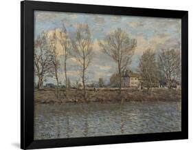 L'Ile de la Grande Jatte, Neuilly sur Seine-Alfred Sisley-Framed Giclee Print