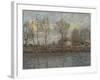 L'Ile de la Grande Jatte, Neuilly sur Seine-Alfred Sisley-Framed Giclee Print