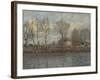 L'Ile de la Grande Jatte, Neuilly sur Seine-Alfred Sisley-Framed Giclee Print