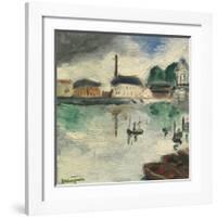 L’Île de la Grande Jatte-Henri Manguin-Framed Premium Giclee Print