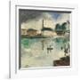 L’Île de la Grande Jatte-Henri Manguin-Framed Premium Giclee Print