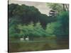L'Ile Du Lac Saint-James, 1922-Félix Vallotton-Stretched Canvas