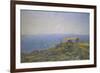 L'Ile Du Levant, Vu Du Cap Benat-Theo van Rysselberghe-Framed Giclee Print