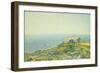 L'Ile Du Levant, Vu Du Cap Benat-Théo van Rysselberghe-Framed Giclee Print