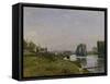L'Ile Saint Denis, c.1872-Alfred Sisley-Framed Stretched Canvas