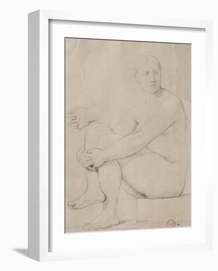 L'Iliade-Jean-Auguste-Dominique Ingres-Framed Giclee Print