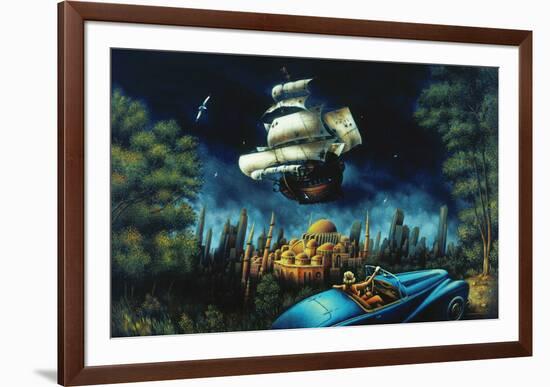 L'illusion du Mirage-Alain Cardinal-Framed Art Print