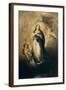 L'Immaculée Conception avec le Père éternel-Bartolome Esteban Murillo-Framed Giclee Print