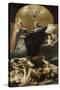 L'Immaculée Conception avec saint Anselme et saint Martin-Giuseppe-Maria Crespi-Stretched Canvas