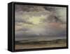 L'Immensite, c.1869-Gustave Courbet-Framed Stretched Canvas
