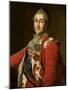 L'imperatrice Catherine II De Russie - Portrait of Empress Catherine II (1729-1796) in Red Dress, B-Dmitri Grigor'evich Levitsky-Mounted Giclee Print