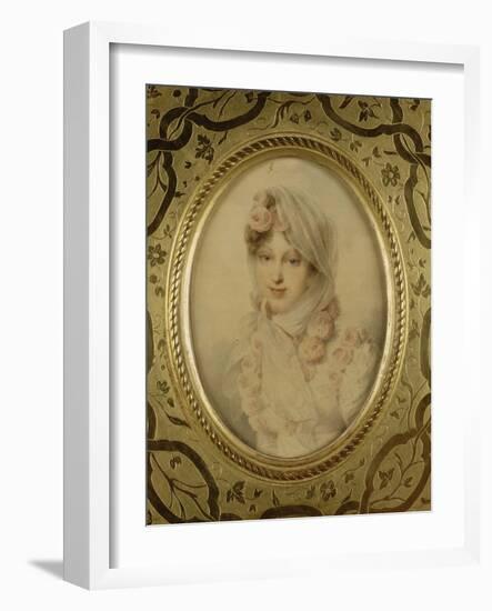 L'Impératrice Marie-Louise-Jean Baptiste Isabey-Framed Giclee Print