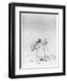 L'Imploration a La Grotte, C1870-1930-Jean Louis Forain-Framed Premium Giclee Print