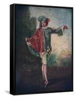 'L'Indifferent', c1717, (1911)-Jean-Antoine Watteau-Framed Stretched Canvas