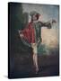'L'Indifferent', c1717, (1911)-Jean-Antoine Watteau-Stretched Canvas