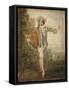 L'Indifférent-Jean Antoine Watteau-Framed Stretched Canvas