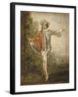 L'Indifférent-Jean Antoine Watteau-Framed Giclee Print