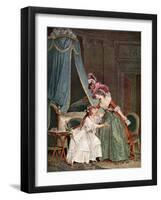 L'Indiscretion, 1788-Jean-François Janinet-Framed Giclee Print