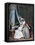 L'Indiscretion, 18th or 19th Century-Jean-François Janinet-Framed Stretched Canvas