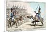 L'Infanterie Francaise En Egypte-James Gillray-Mounted Giclee Print