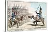 L'Infanterie Francaise En Egypte-James Gillray-Stretched Canvas